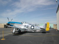 N7551T @ MCE - P-51 Hell-er Bust at Merced Antique Fly-in 2006 - by BTBFlyboy