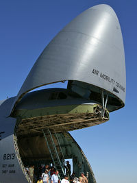 68-0213 @ KLSV - USA - Air Force Lockheed C-5C Galaxy (L-500) 68-0213 (cn 500-0016) - by Brad Campbell