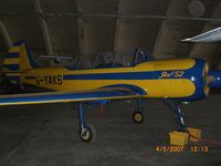 G-YAKB @ EGBP - Parked in the Delta Jets Hanger - by Syed Rasheed