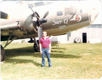 N83525 @ 39TA - At Flying Tiger Field - Junior Burchinal's collection - Yours truly...age 15... Currently in storage at Fantasy of Flight - Kermit Weeks - by Zane Adams