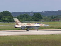 99-9426 @ NFW - #201 - Israeli Block 52 F-16D with conformal tanks - Test flight proir to delivery at Fort Worth - by Zane Adams