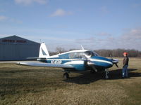 N3458P @ IA27 - In front of the Air Power Museum, Antique Airfield, Blakesburg, IA - by BTBFlyboy