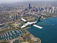 N901ST - Sierra Tango over Downtown Chicago - by Debbie Monnett