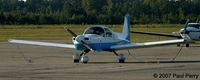 N119ST @ PVG - Very pretty Grumman sitting in at sunset - by Paul Perry