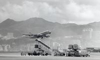 JA8027 - Sumire taking off from HKG Kai Tak airport. - by metricbolt