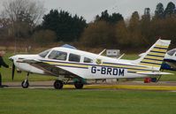 G-BRDM @ EGLM - Pa-28-161 at White Walthamm - by Terry Fletcher