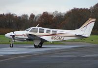 N65MJ @ EGTB - Beech 58P at Wycombe Air Park - Booker Airfield - by Terry Fletcher