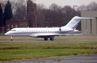 N200A @ EGKB - Global Express taxies to the Biggin Hill Hangar area - by Terry Fletcher