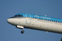PH-OFE @ EBBR - flight KL1723 is descending to rwy 25L - by Daniel Vanderauwera