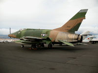 N2011U @ 4SD - North American F-100D 0-52888 Vietnam camo @ Reno-Stead - by Steve Nation