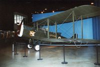63385 @ FFO - Replica DeHavilland DH-4B at the National Museum of the U.S. Air Force, marked as one used by 12th Aero Squadron in 1920 