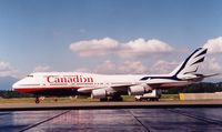 C-GMWW @ CYVR - 881 C-GMWW in Proud Wings livery(Aug.2000) - by metricbolt