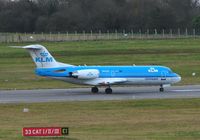 PH-KZI @ EGBB - KLM Cityhopper Fk70 at Birmingham International on 7th Dec 2007 - by Terry Fletcher