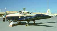 N512AK @ KLSV - Navion N512AK at Nellis AFB - by Pete Hughes