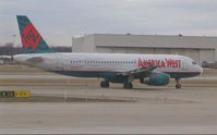 N660AW @ DTW - America West - by Florida Metal