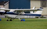 G-BHYP @ EGTK - Cessna F172M at a very wet Oxford Kidlington - by Terry Fletcher