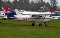 G-BMTJ @ EGLD - Cessna 152 at Denham - by Terry Fletcher