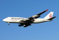 B-KAF @ EGCC - Dragonair Cargo arrives Manchester from Hong Kong - by Terry Fletcher