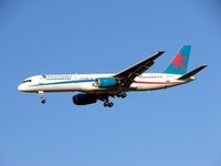 G-CPEV @ EGCC - Boeing 757 at Manchester - by Terry Fletcher