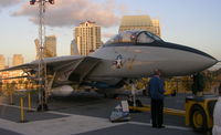 158978 - F-14 at Midway - by Florida Metal