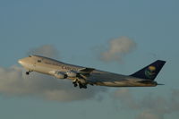 HZ-AIU @ EBBR - taking off from rwy 25R - late in the after-noon - by Daniel Vanderauwera