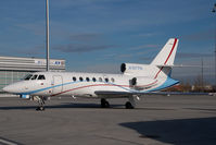 N187PN @ VIE - Falcon 50