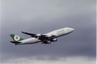 B-16410 @ YVR - Departing For TPE,Aug.2002 - by metricbolt