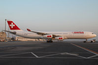 HB-JMK @ VIE - Swiss International Airbus 340-300 - by Yakfreak - VAP