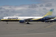C-GMYC @ CYVR - Harmony 757-200 - by Andy Graf-VAP