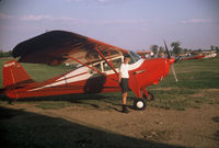 N9324E @ BIV OR HLM - Found this 1965 image, with other slides, at a garage sale.  The tail number led me to this website.  Do one or two of you own this Aeronca?  I have 3 more Kodachromes of this plane, which I think was taken in Holland, MI. - by Fotoleven