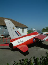 XP516 @ EGUF - Taken at Farnborough Air Sciences Trust, 8th September 2004 - by Steve Staunton