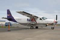 C-FEXX @ CYYJ - FEDEX Cessna 208 - by Andy Graf-VAP