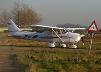 PH-JNP @ EHBK - Be careful!  Expect aircrafts on the taxiway! - by Jeroen Stroes