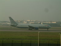 G-BZHC @ EGLL - Taken at Heathrow Airport March 2005 (Sorry about the poor quality - but a rare colour scheme) - by Steve Staunton