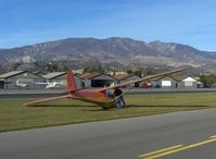N6230L @ SZP - 1964 Schweizer SGU 2-22E Glider, awaiting tow on Rwy 04R grass - by Doug Robertson