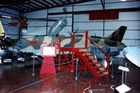 21067 - MiG-21F-13 at the National Air & Space Museum Paul Garber Facility.  Serial may be 2106; NASM is unsure - by Glenn E. Chatfield