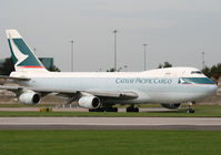 B-HVZ @ EGCC - Cathay Freighter - by Kevin Murphy