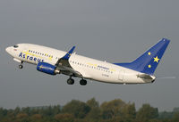 G-STRF @ EGCC - Astraeus 737