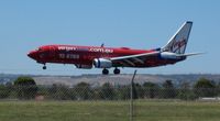 VH-VOB @ YPAD - Landing Rwy 05, on a hot summers day! - by James Mitchell