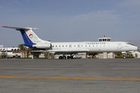 EY-65763 @ OMRK - Tajikistan Airlines Tupolev 134