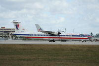 N451AT @ KMIA - ATR-72-212 - by Mark Pasqualino