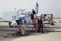 N139LL - Preparation in Michigan prior to airshow flight - by friend