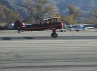 N59031 @ SZP - 1941 Boeing Stearmen A75N1, Continental W670 220 Hp, short takeoff Rwy 22 - by Doug Robertson