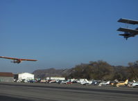 N6230L @ SZP - 1964 Schweizer SGU 2-22E Glider, Son & Dad towed aloft Rwy 22 by N65124 flown by Mom - by Doug Robertson