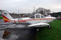G-RVRG @ EGCB - Ravenair's Tomahawk parked at Barton on New Years Day 2008