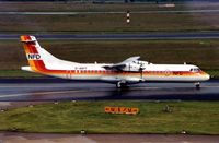 D-ANFF @ EDDL - NFD's ATR72 c/n 292 was subsequently converted to a Freighter and operates under registration Ei-FXJ - by Terry Fletcher