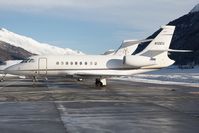 N10EU @ LSZS - Dassault Falcon 2000