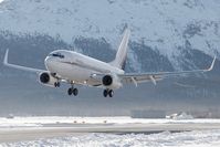 N127QS @ LSZS - Boeing 737-700