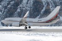 N127QS @ LSZS - Boeing 737-700