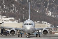 N127QS @ LSZS - Boeing 737-700